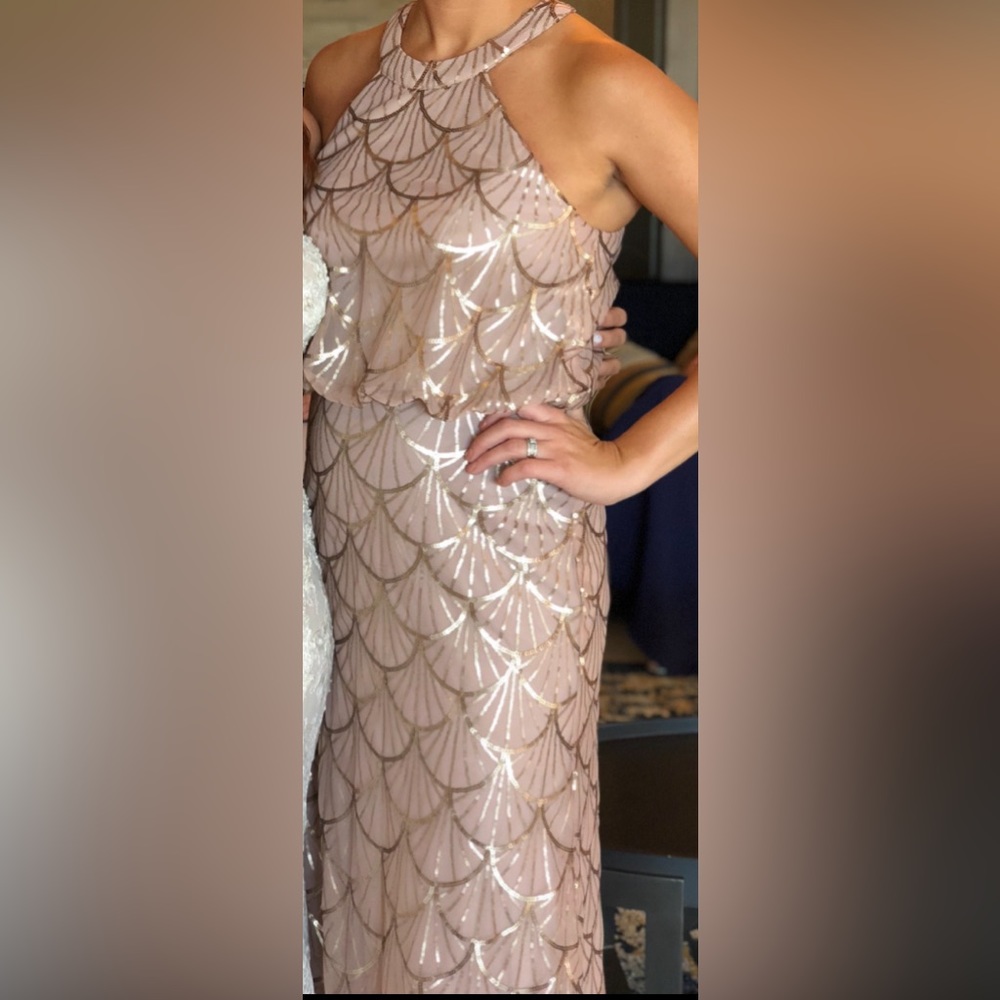 Sorella Vita Mauve Sequined dress